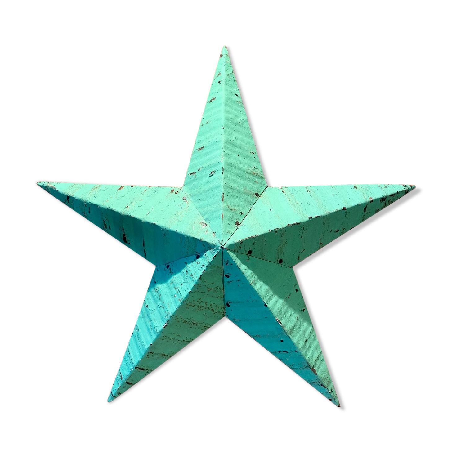 Amish stars light green 74cm