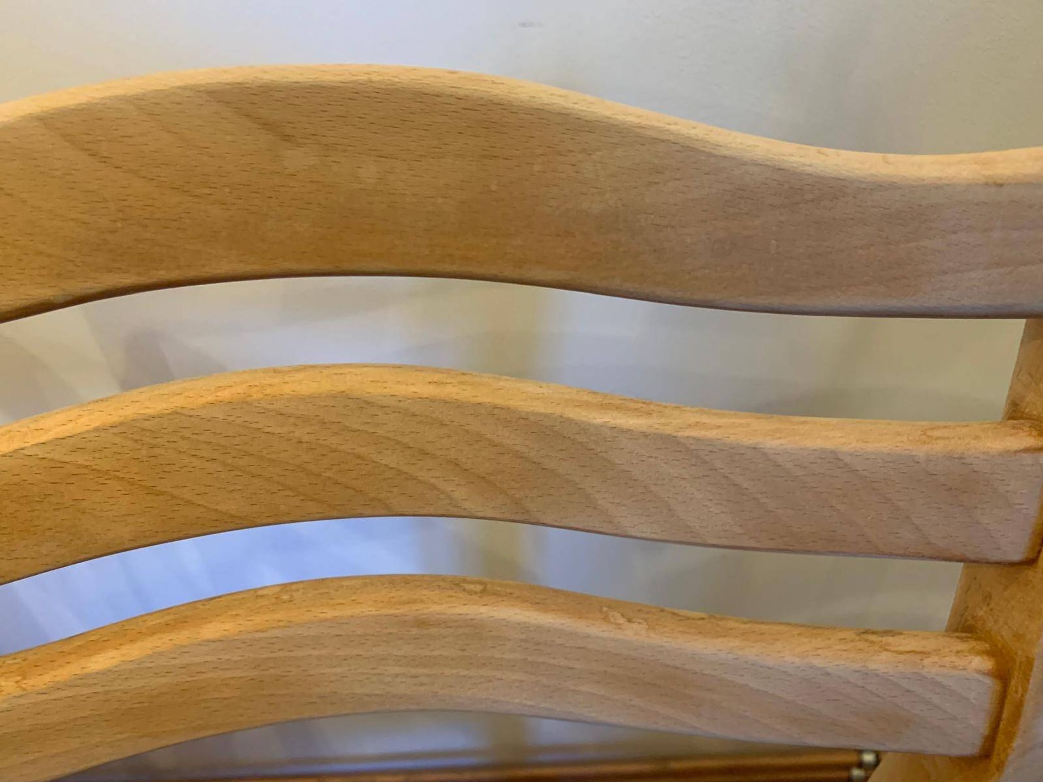Set of 4 ribbed fabric chairs