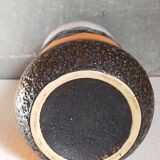 FAT LAVA vintage gray foam ceramic vase