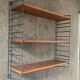 Tomado shelf from the 60s in teak and metal