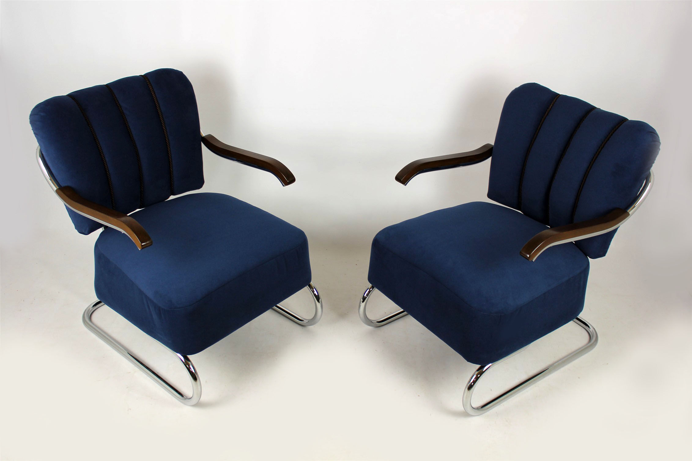 Cantilever armchairs from Mücke Melder, 1930