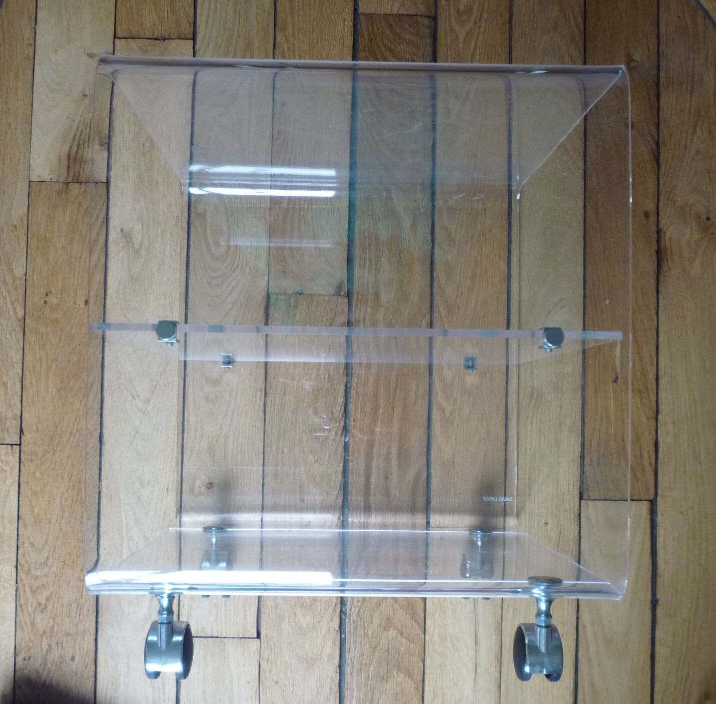 Plexiglas Side Table David Lange