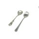 AAR Pair of Tea Spoons, Silver-Plated Brass, Poland, 1960s