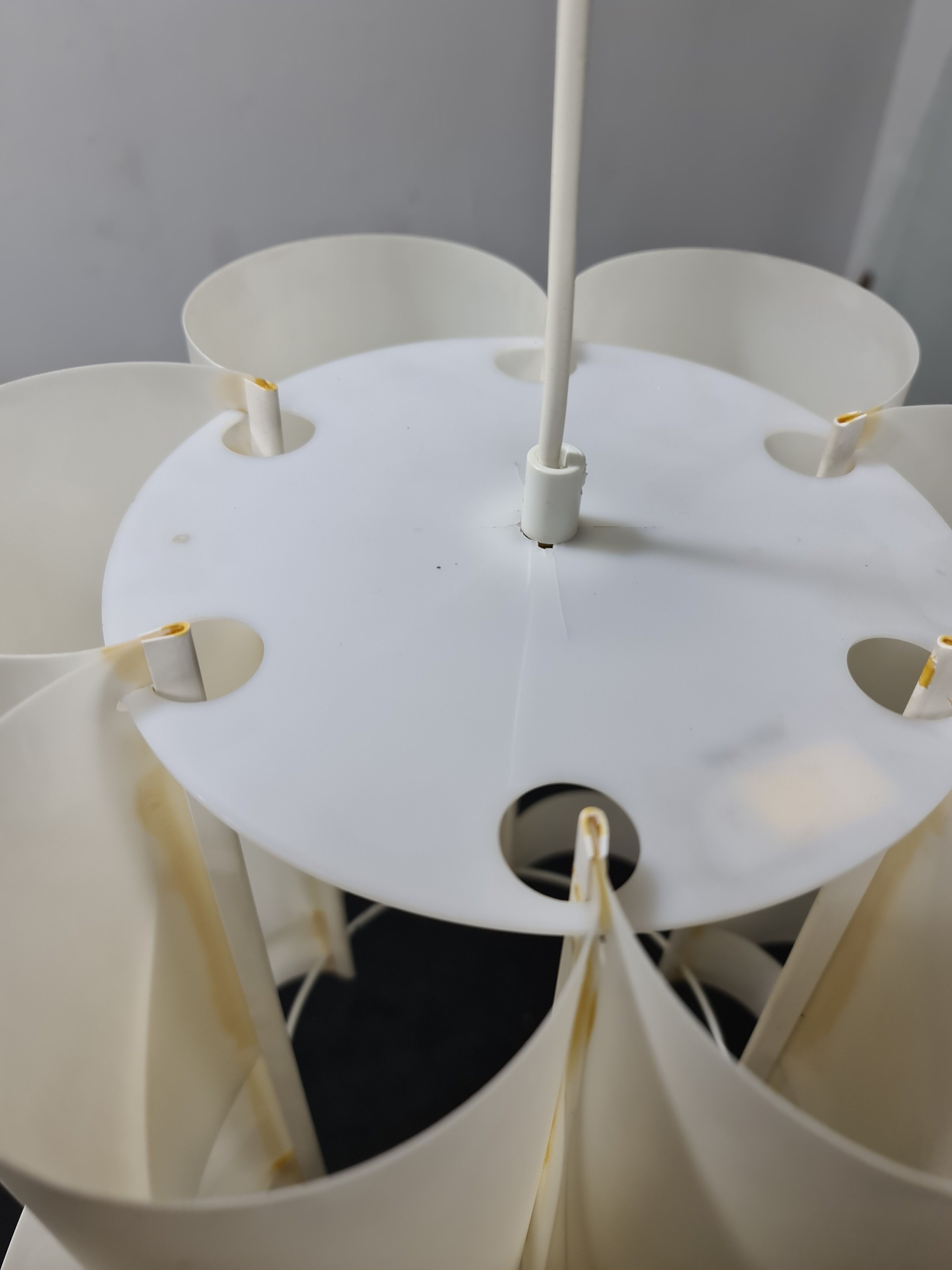 Vintage Swedish design pendant light by Scan Sweden