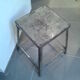 Square iron or stool table