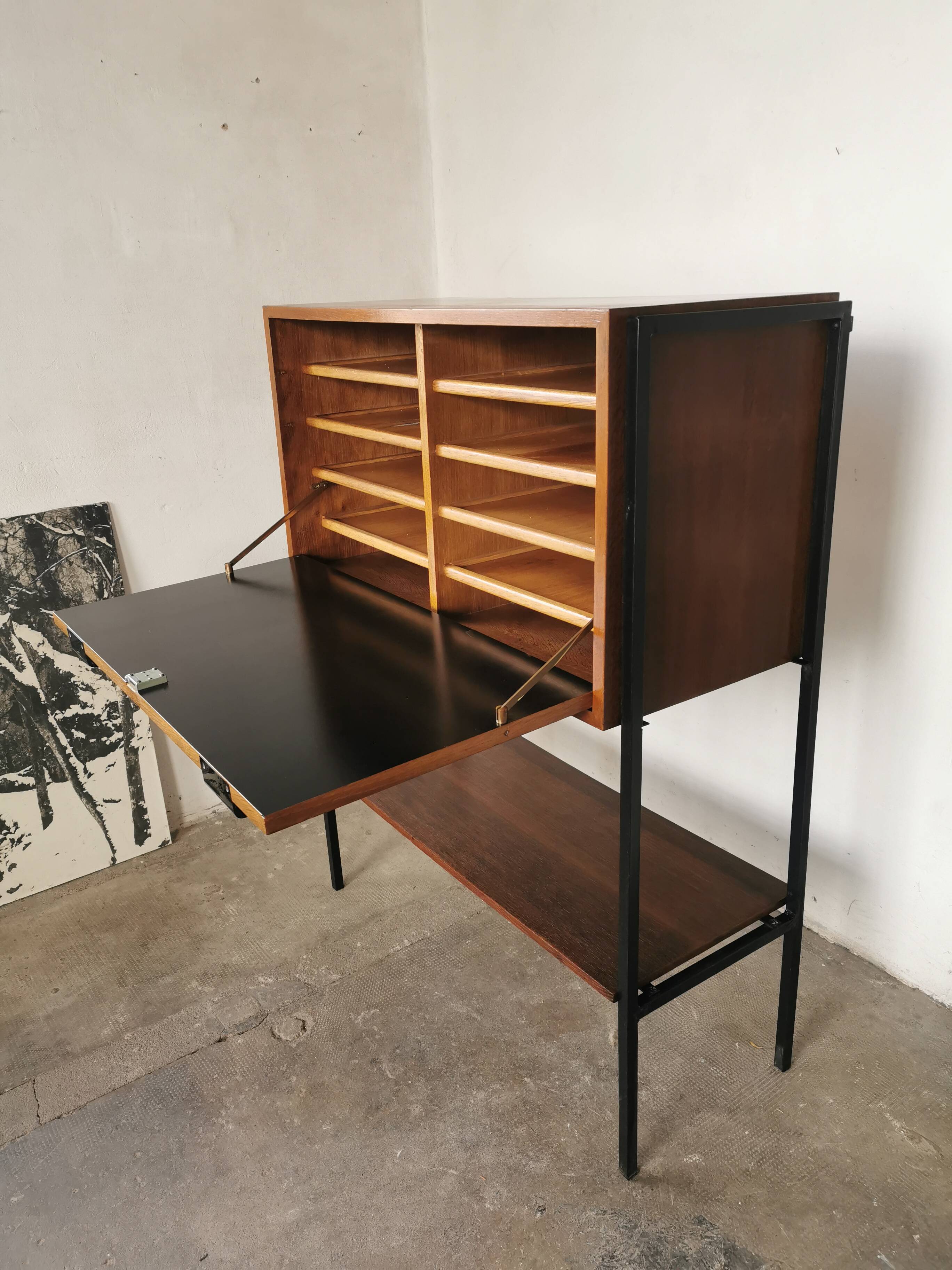 Vintage flap secretary 1960