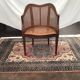 Mid-18th century caned office chair