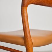 Set of four dining chairs by Niels O. Møller