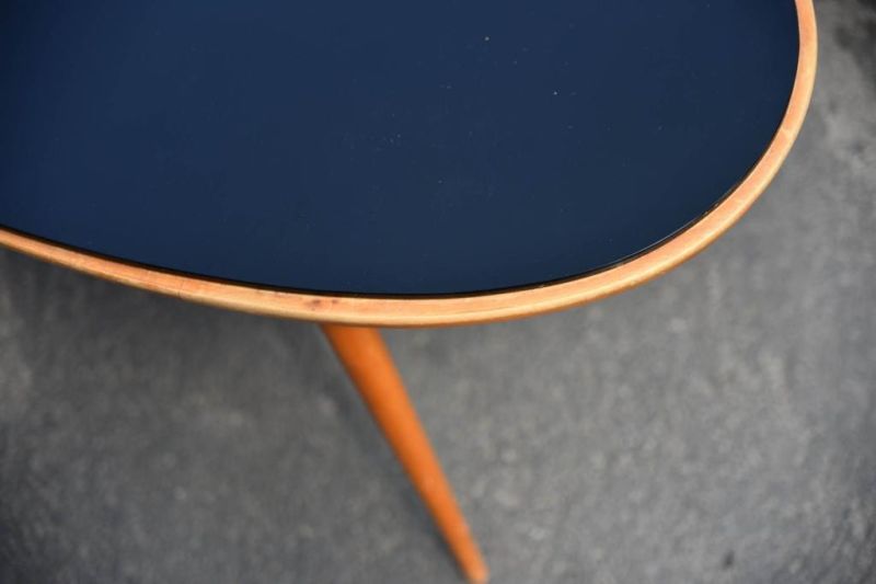 Table low Scandinavian 50s 60s oval