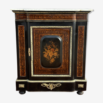 Napoleon III period marquetry support furniture