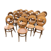 Set of 22 Baumann chairs model Seagull.