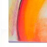 Hand painted abstract painting