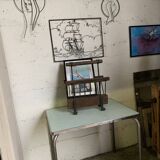 Brutalist magazine rack