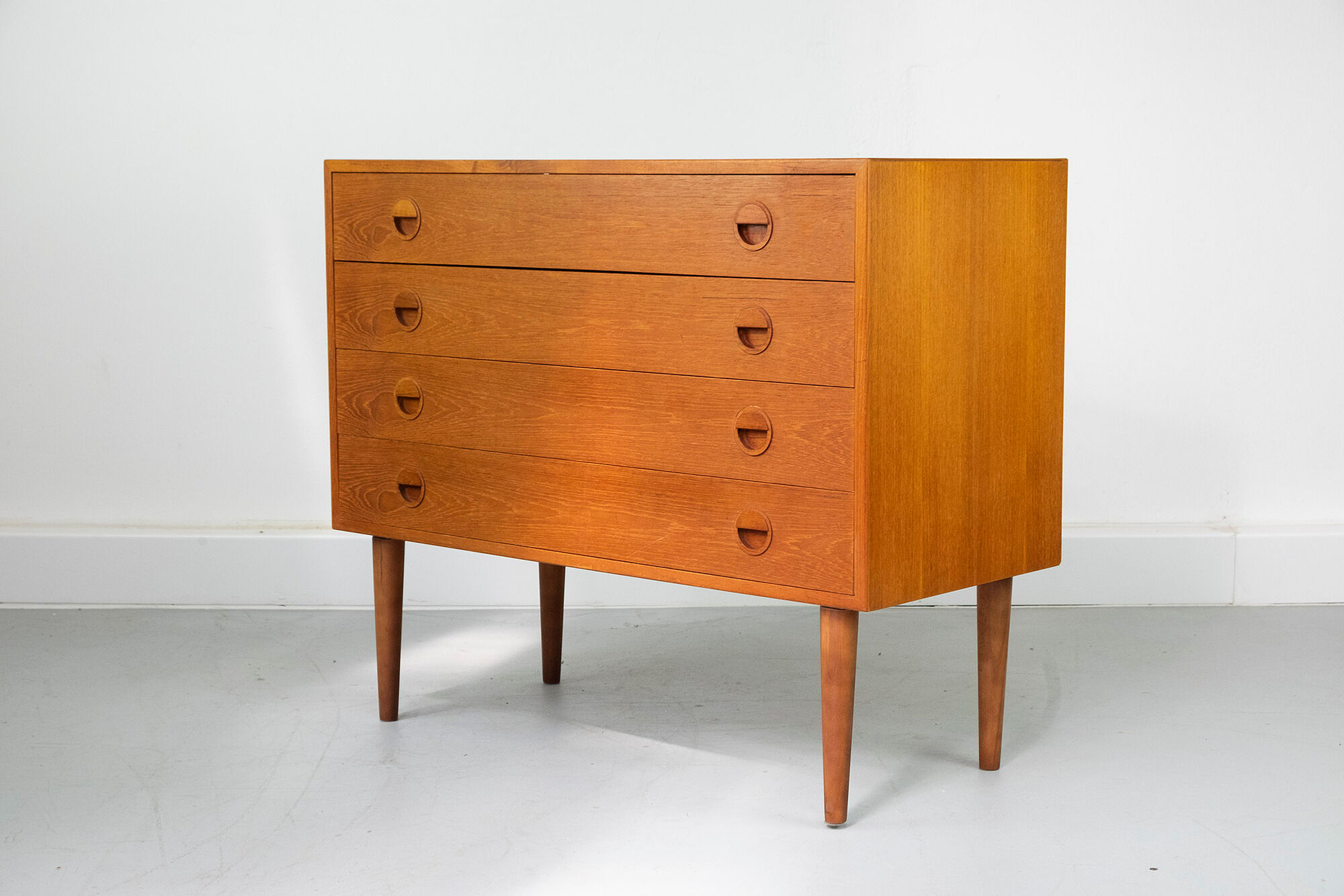 Vintage Teak Chest of drawers by Hansen & Guldborg, 1960s