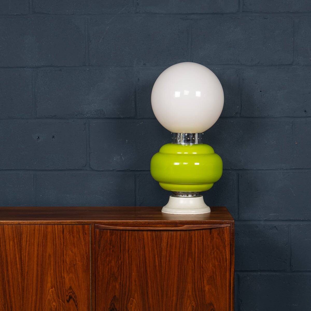 20thc italian table lamp by carlo nason for mazzega, made in murano c.1970