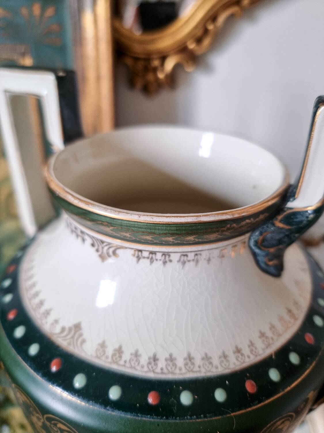 Amphora Vase, 1880, Boch Frères Keramis