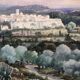 Watercolor saint paul de vence signed jacques anger 1977, provence alpes maritimes 06 impressionism
