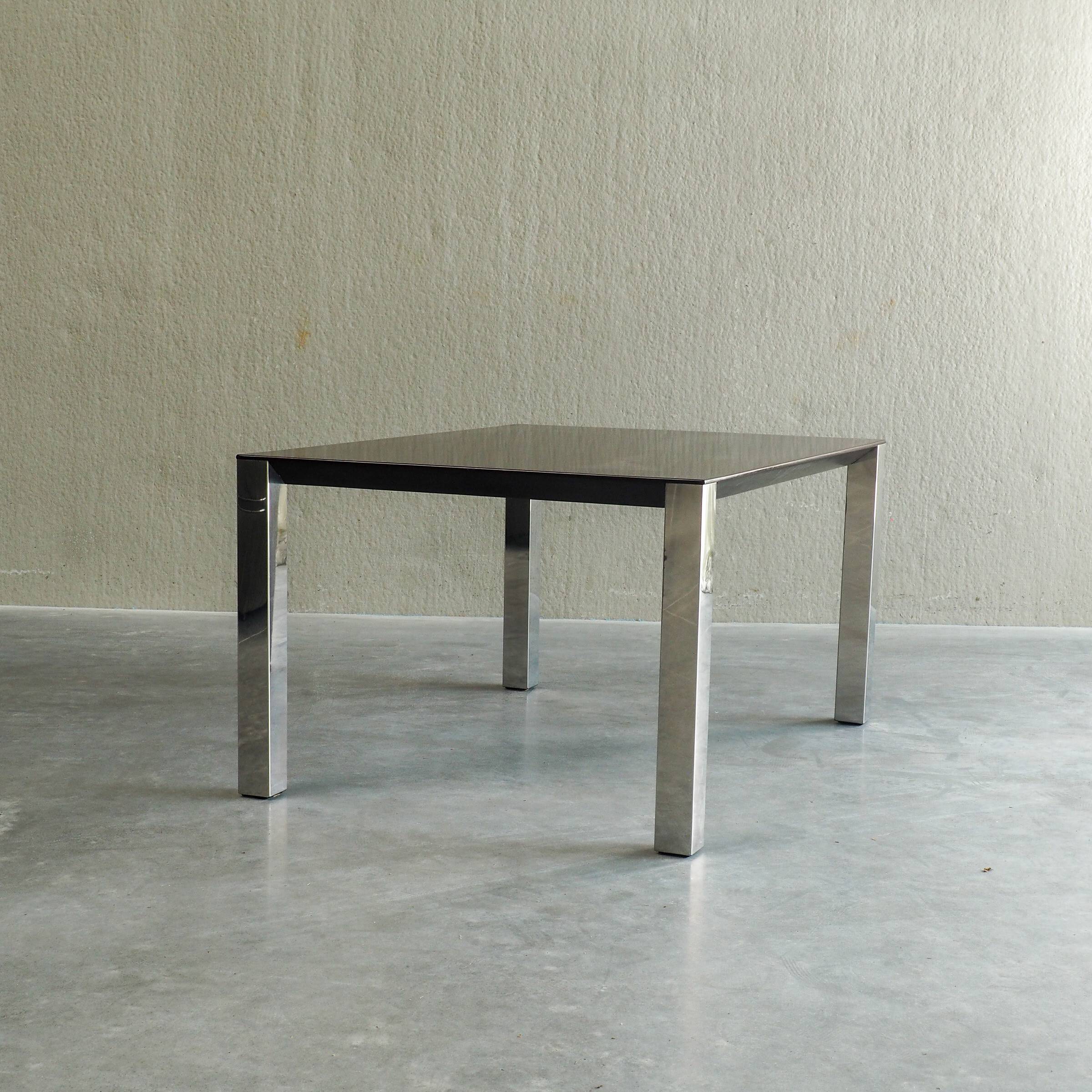 Dining table by Giovanni Offredi for Saporiti