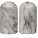 Salt and pepper shaker in Carrara marble