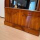 Biedermeier Wall Mirror in Cherrywood Veneer, South Germany, 1830s