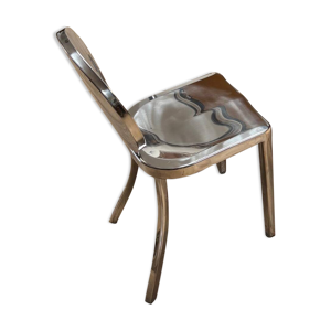 Chaise chromée attribuée - starck