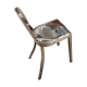 Chaise chromée attribuée à Starck