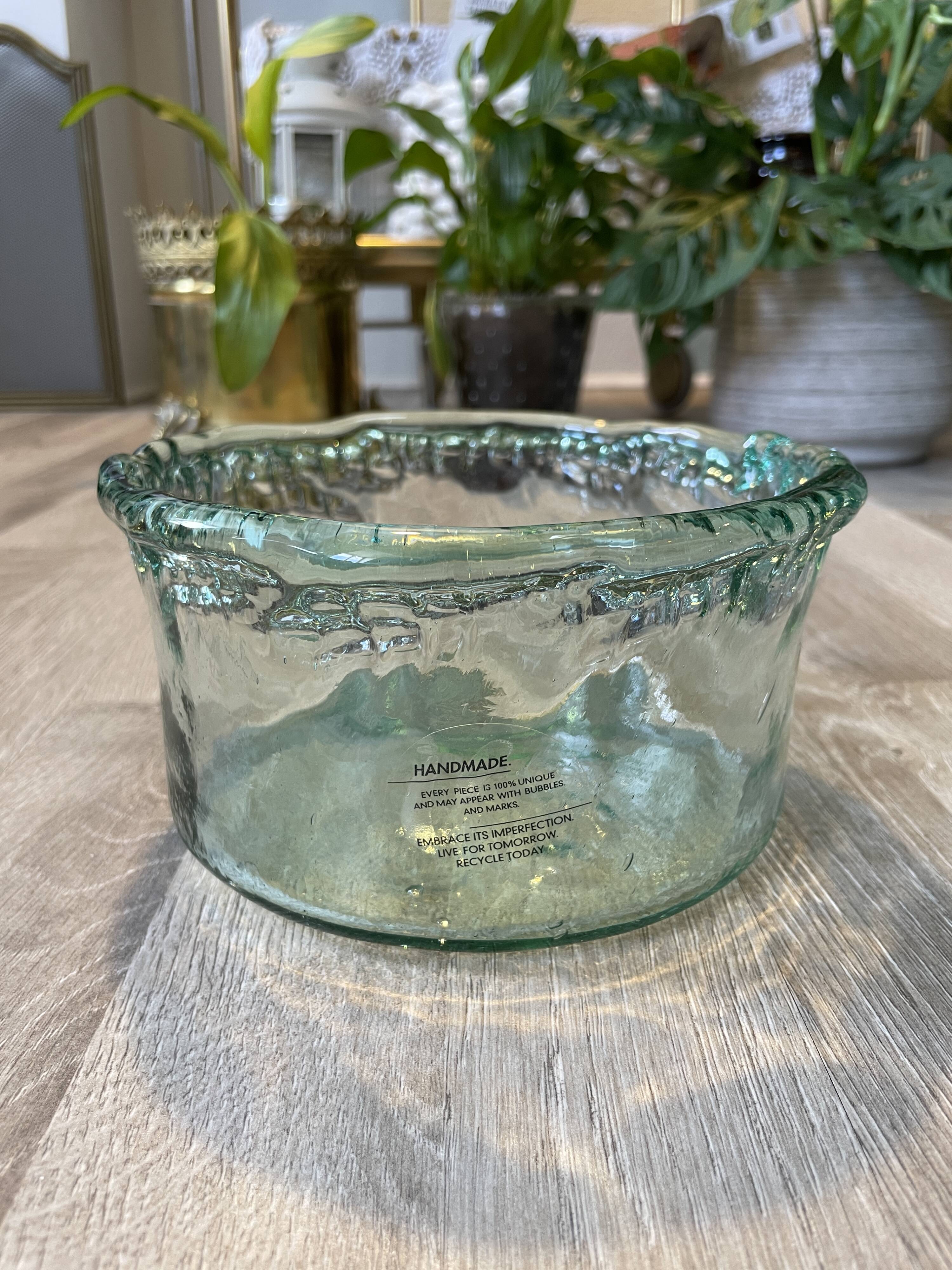 Medium Free Form Organic Glass Jar