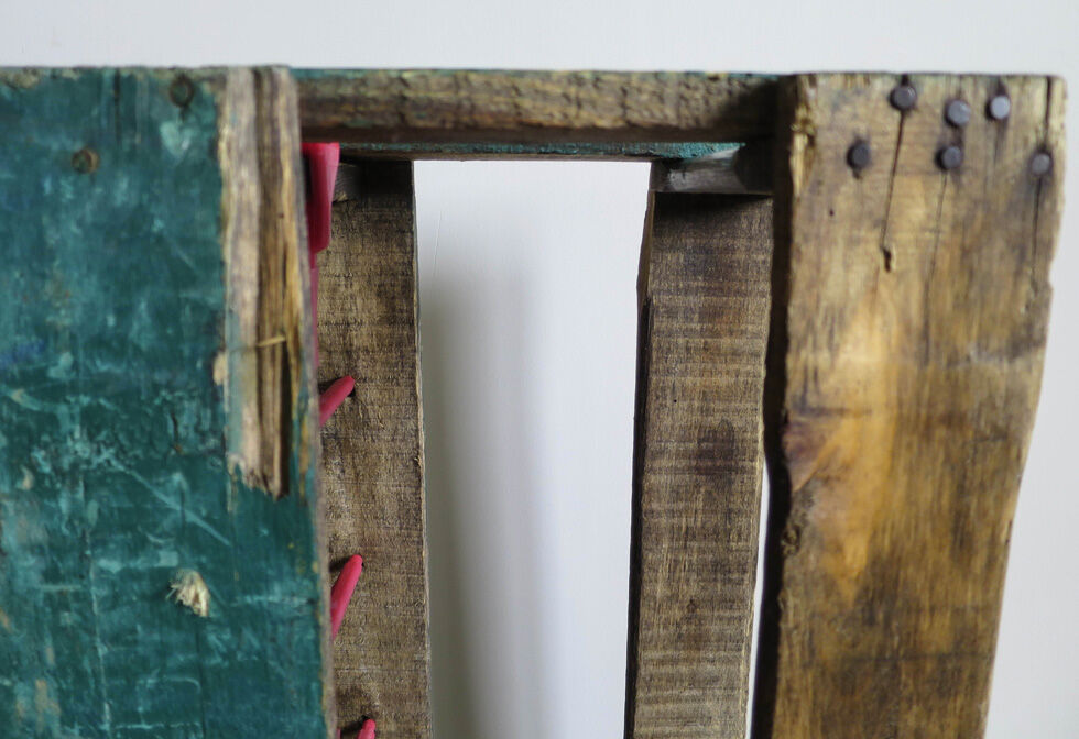Bottle wooden rack