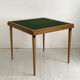 Folding bridge table