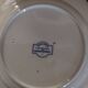 Sarreguemines earthenware plate with Marine decor late 19th century early 20th century