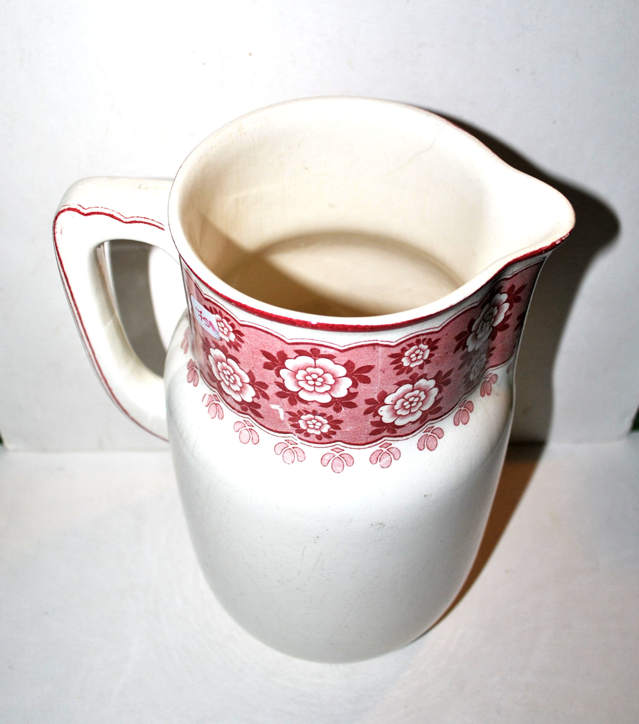Pitcher in earthenware Villeroy & Boch 1940