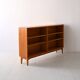 Vintage 1950s bookcase with adjustable shelves