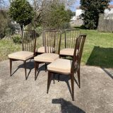 Suite of 5 chairs by Charles Ramos