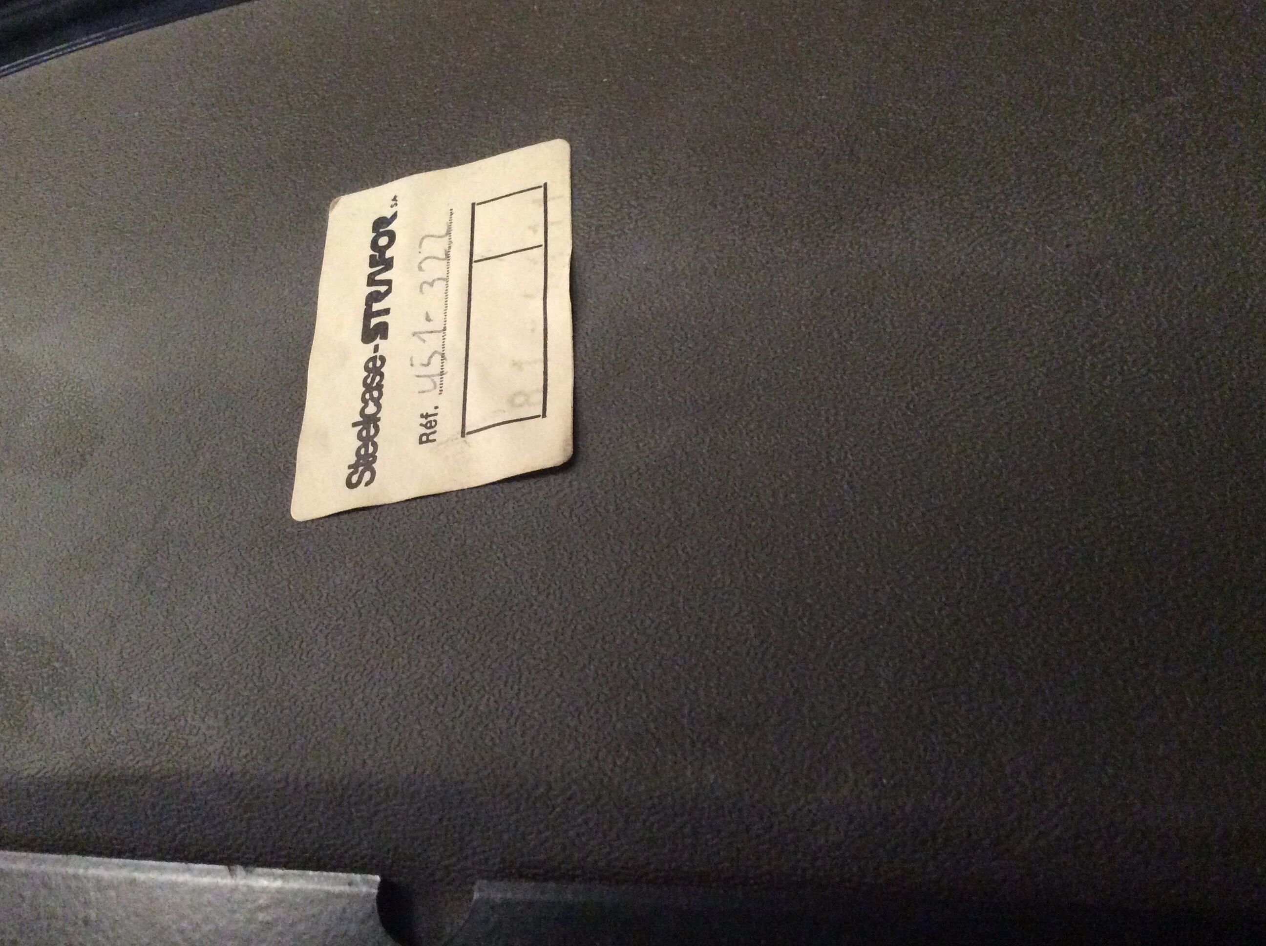 Randall Buck 1975 beige Steelcase design office chair