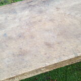 Work table, workshop, log