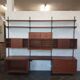 Vintage Kai Kristiansen XL teak shelving, wall unit