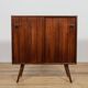 Small mid-century rosewood sideboard, Denmark, 1960s