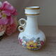 Small ceramic vase ker vitrex vintage floral pattern
