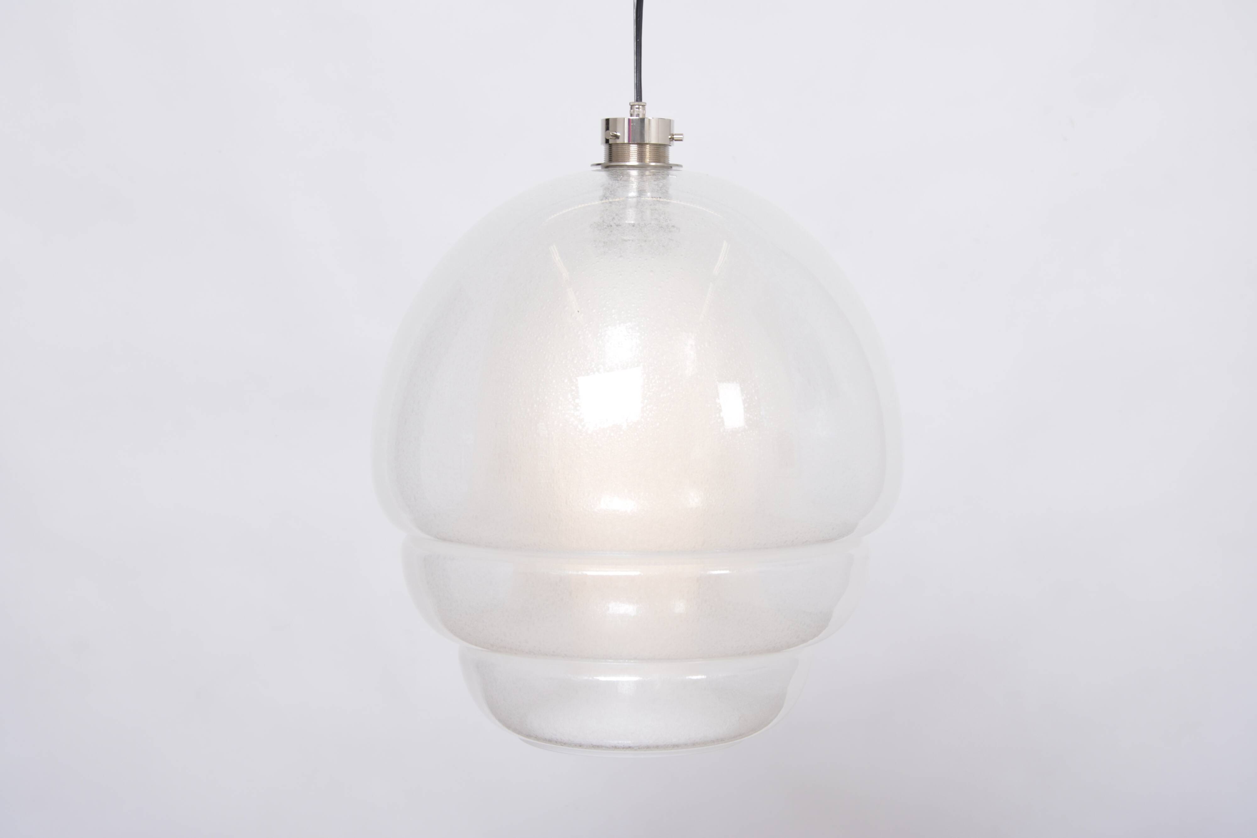 LS 134 Medusa Glass Hanging Lamp by Carlo Nason for Mazzega, 1960s