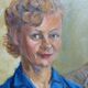 Portrait of woman french school of the twentieth century