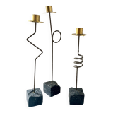 Vintage Ikea Krasen Candlestick (3) by Ehlén Johansson, Postmodern, 1980s