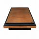 Large coffee table in elm burl – Contemporary design