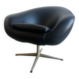 Vintage/single seat with star base jansson swivel chair
