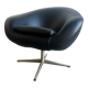 Vintage/siège simple avec base en étoile chaise pivotante jansson