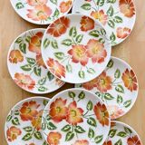 8 deep plates Moulin des Loups