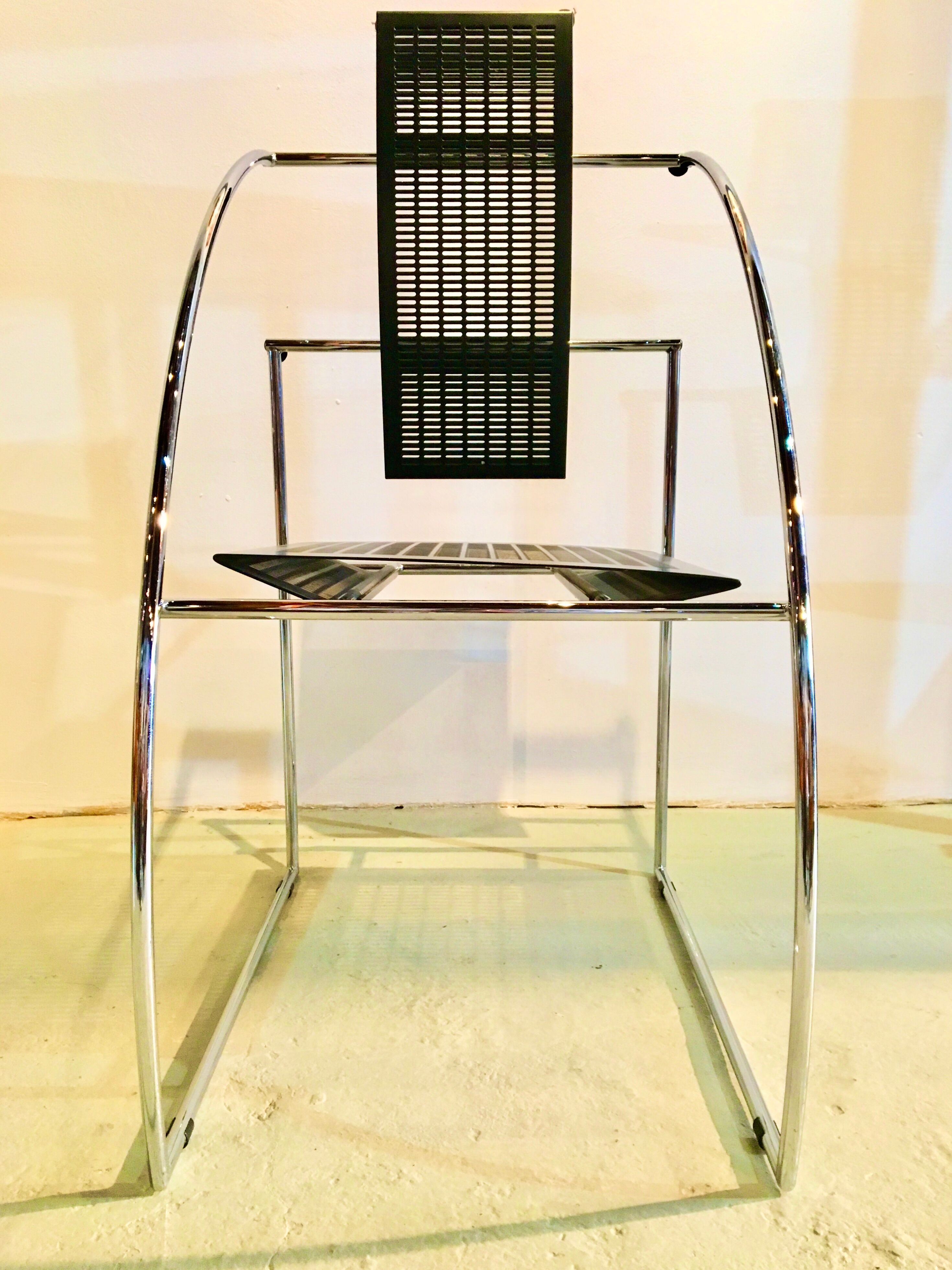 Quinta chair by Mario Botta for Alias Italy