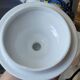 Apothecary pharmacy pot in Mel porcelain. Ros. Ground.