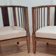 Paire  de fauteuils art déco