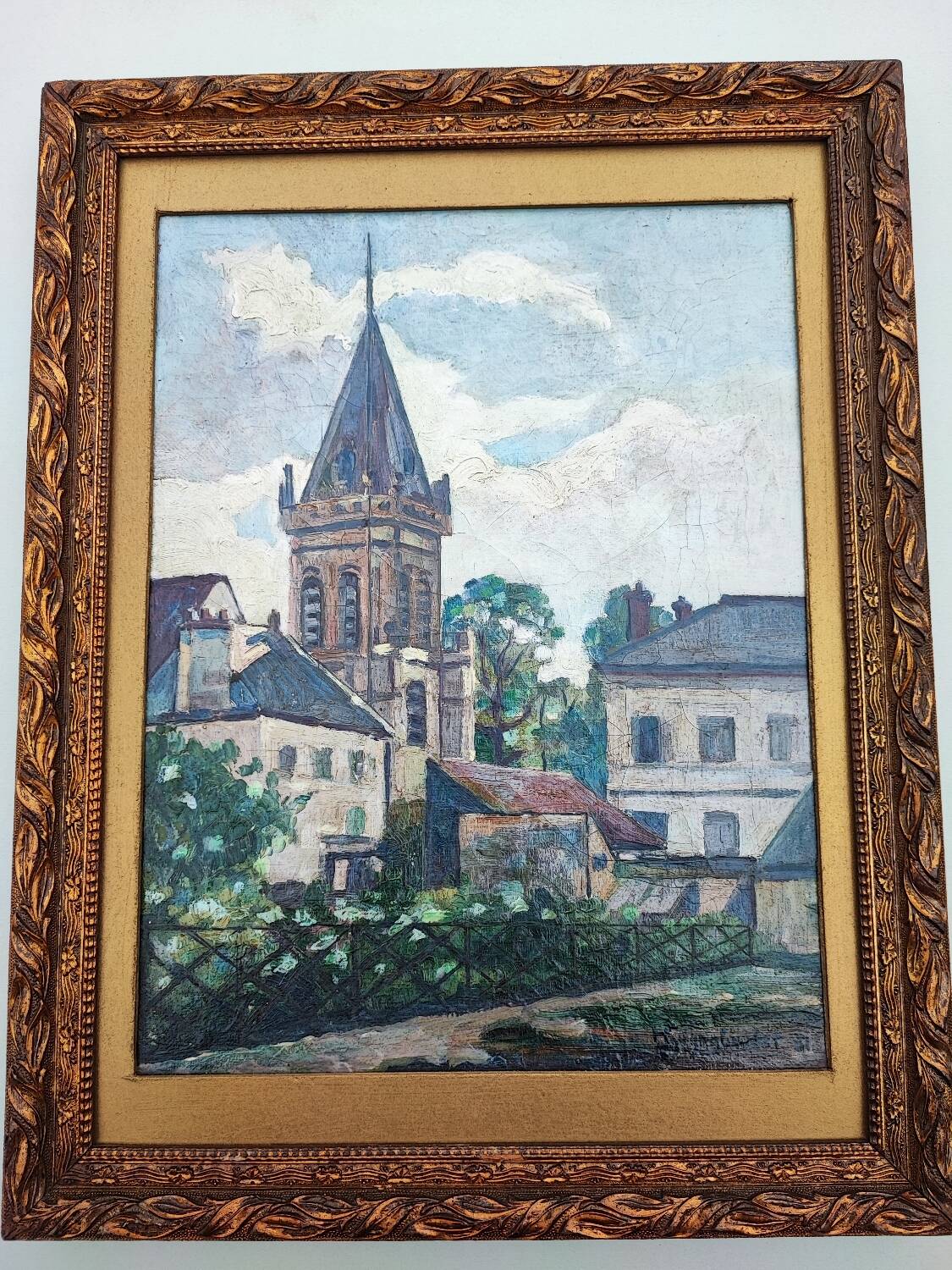 Oil painting - by H.Guignabaude