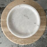 Marble pedestal dish